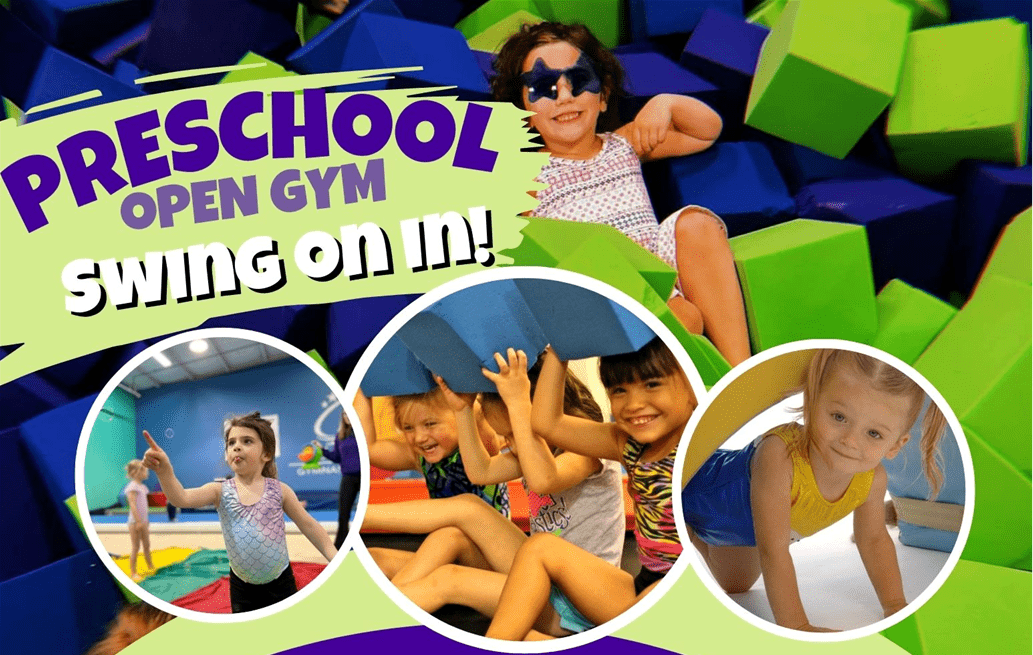 Weekly Preschool Open Gym (ages 8 and under)
